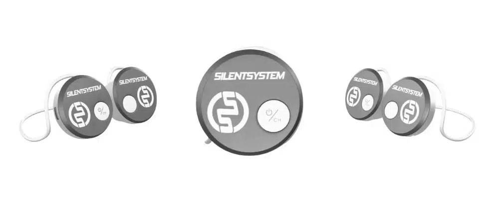 Audífonos inalámbricos RF Silentsystem SX-707 multicanal para eventos, silent disco y conferencias Diseño registrado audífonos inalámbricos RF Silentsystem SX-707