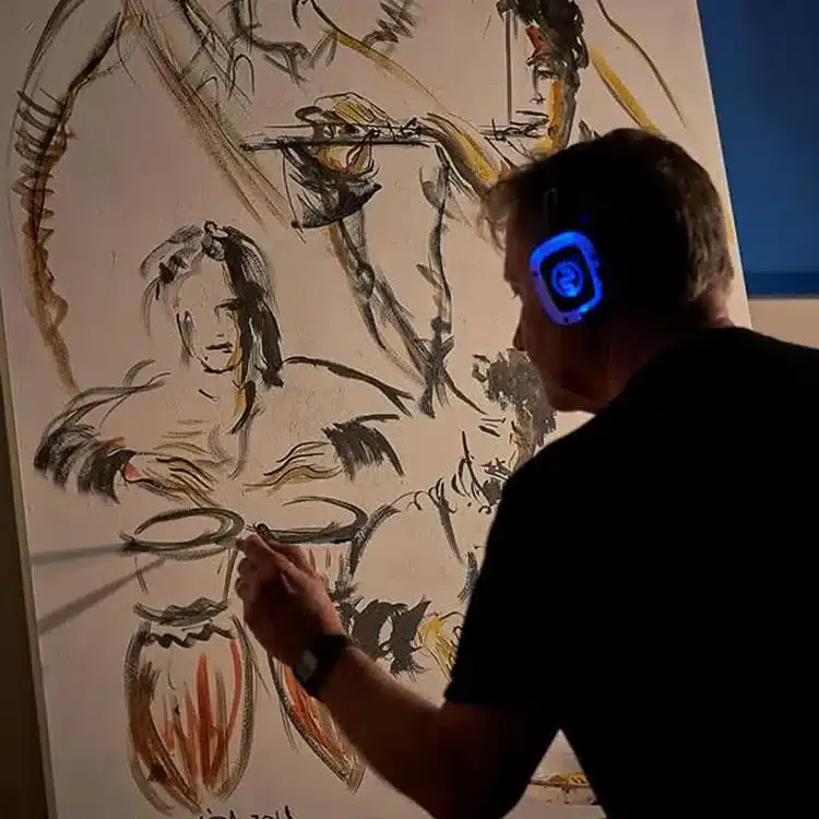 Silentsystem Teatro y Museos — Live-Painting