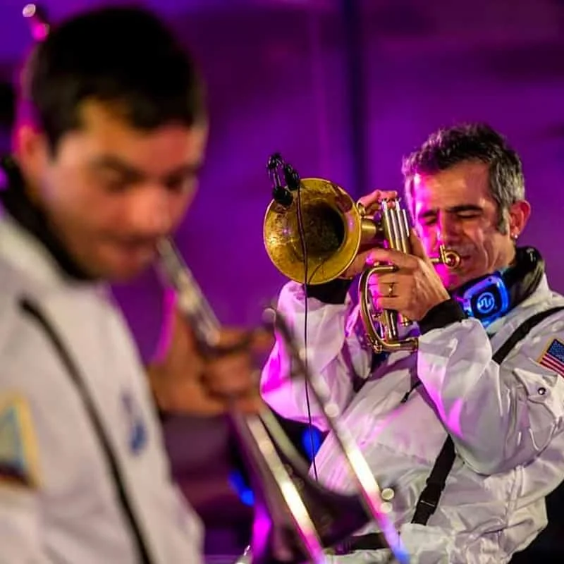 Silent concert de Fresu Petrella con audífonos Silentsystem
