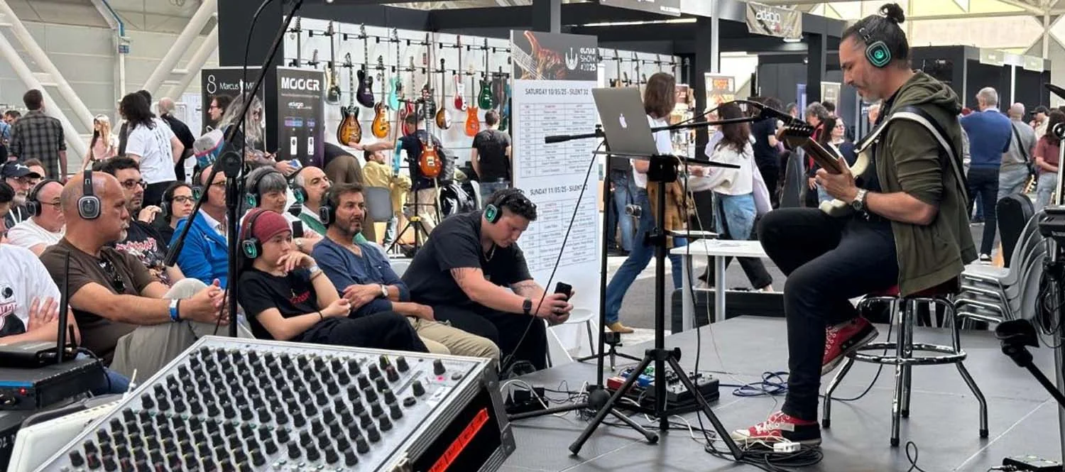 Audio de alta definición para ferias de música