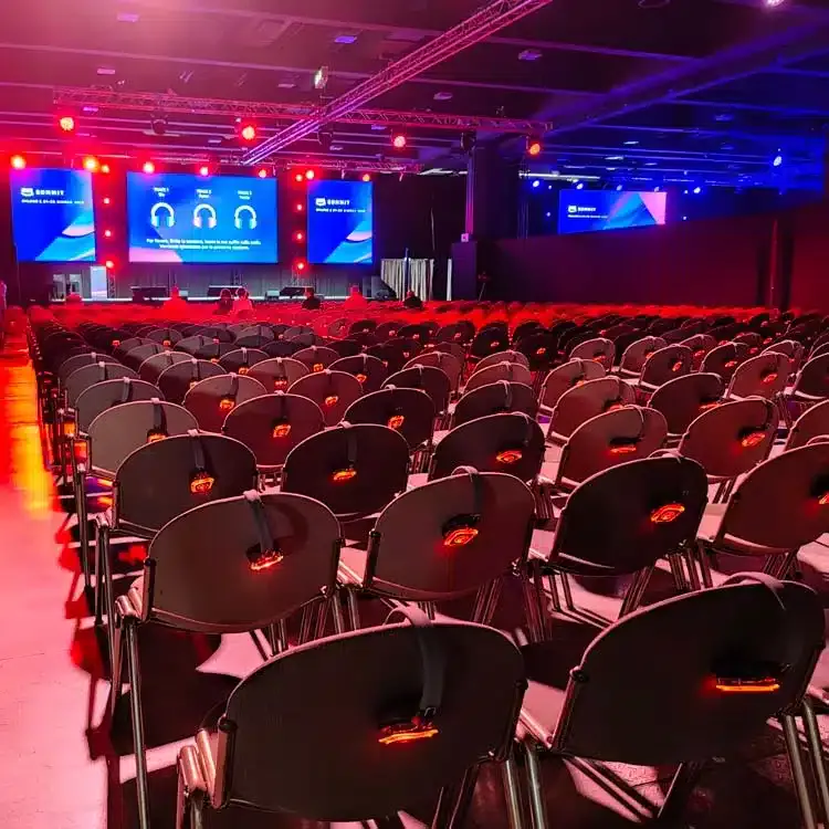 Silent Conference – awssummit Silentmeeting awssummit – audífonos inalámbricos para juntas silenciosas y conferencias corporativas