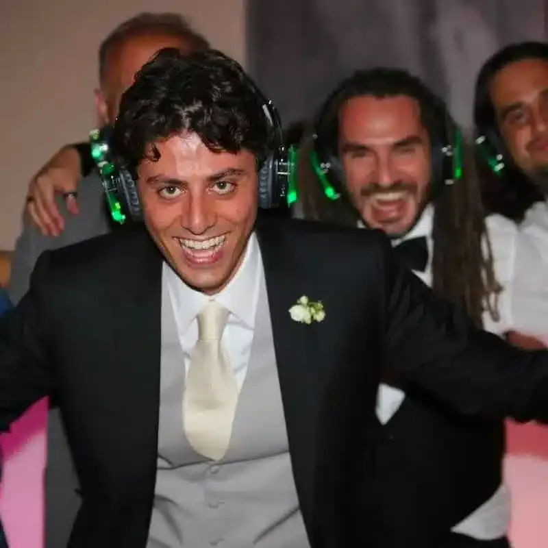 Silentdisco Bräutigam Silentsystem Silent Disco Hochzeit — Bräutigam
