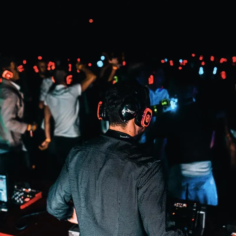 Silentparty DJ DJ Silentdisco — audífonos inalámbricos para Silent Disco y Silent Party