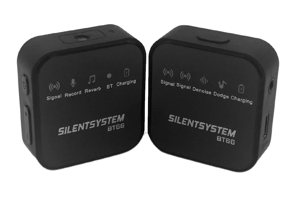 Micrófono inalámbrico Bluetooth Silentsystem BT66 con receptor USB