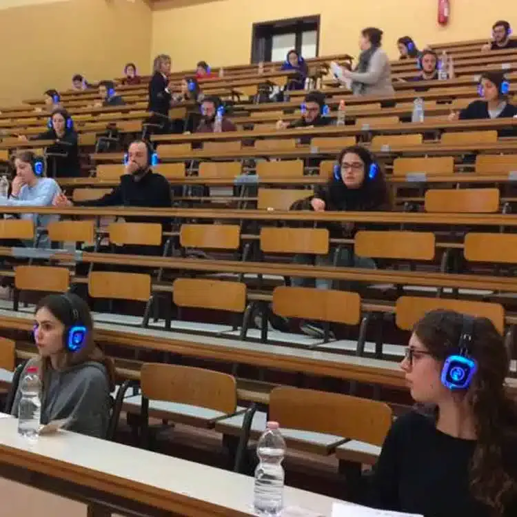 Silentsystem Universitätsvorlesung Silentsystem enseñanza y educación — clase universitaria