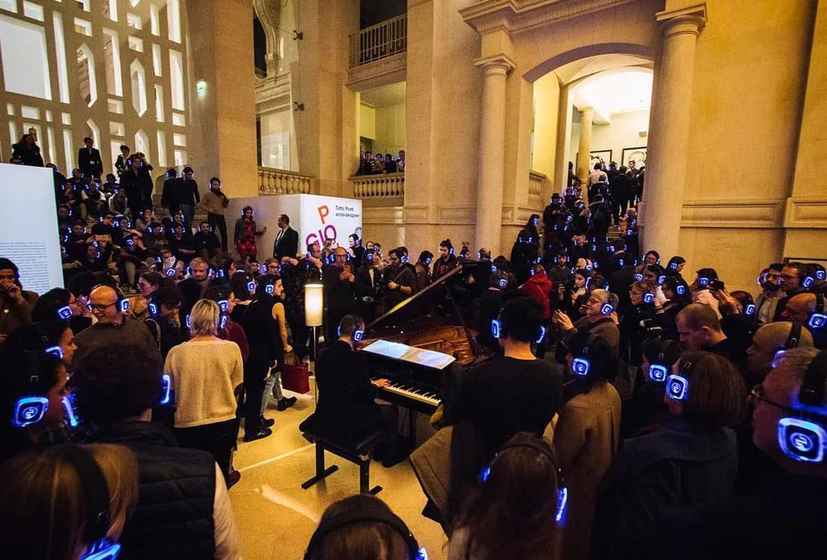 Yamaha Silent Experience - concierto de piano con audífonos inalámbricos de Silentsystem